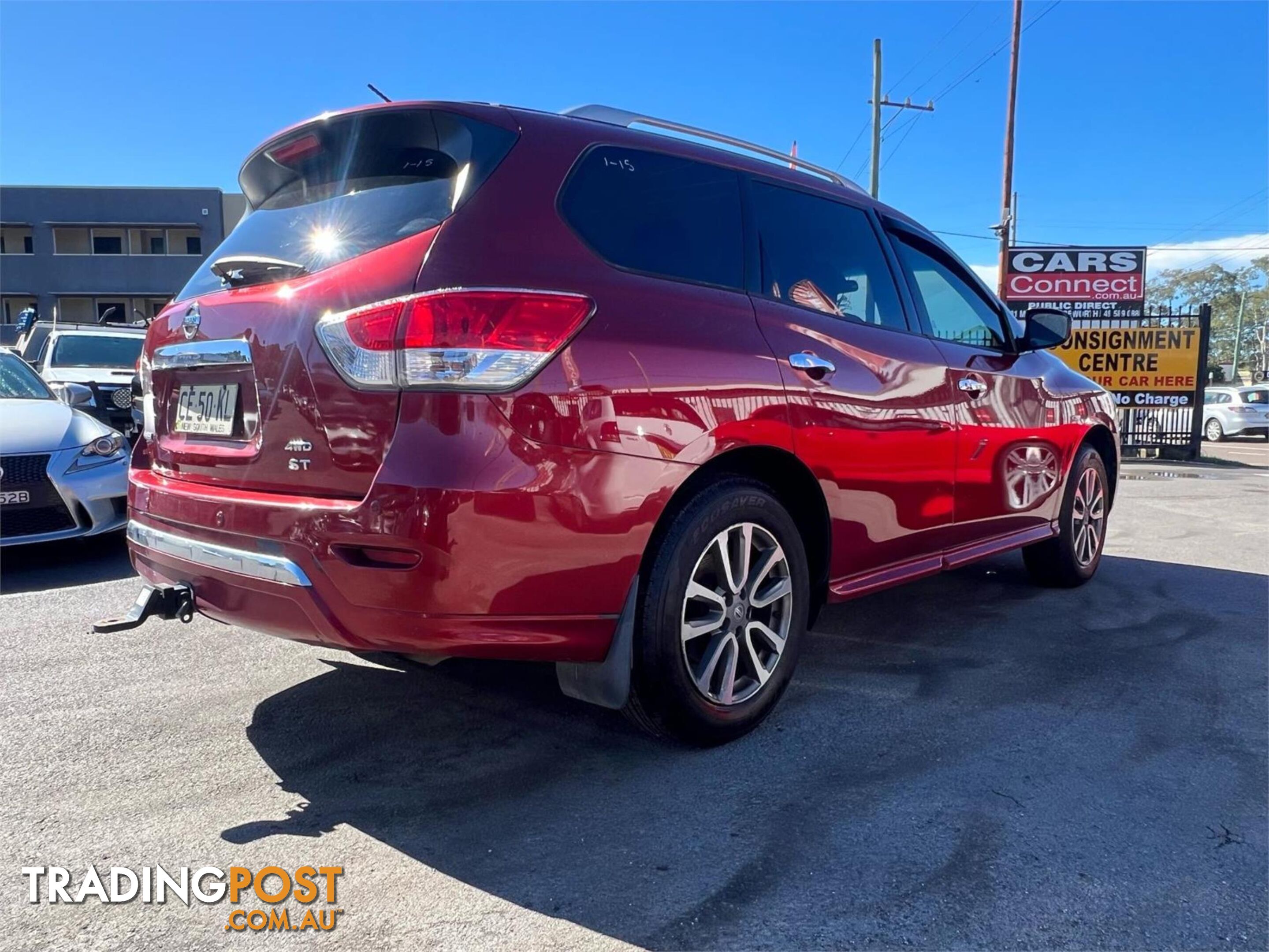 2013 NISSAN PATHFINDER ST(4X4) R52 4D WAGON