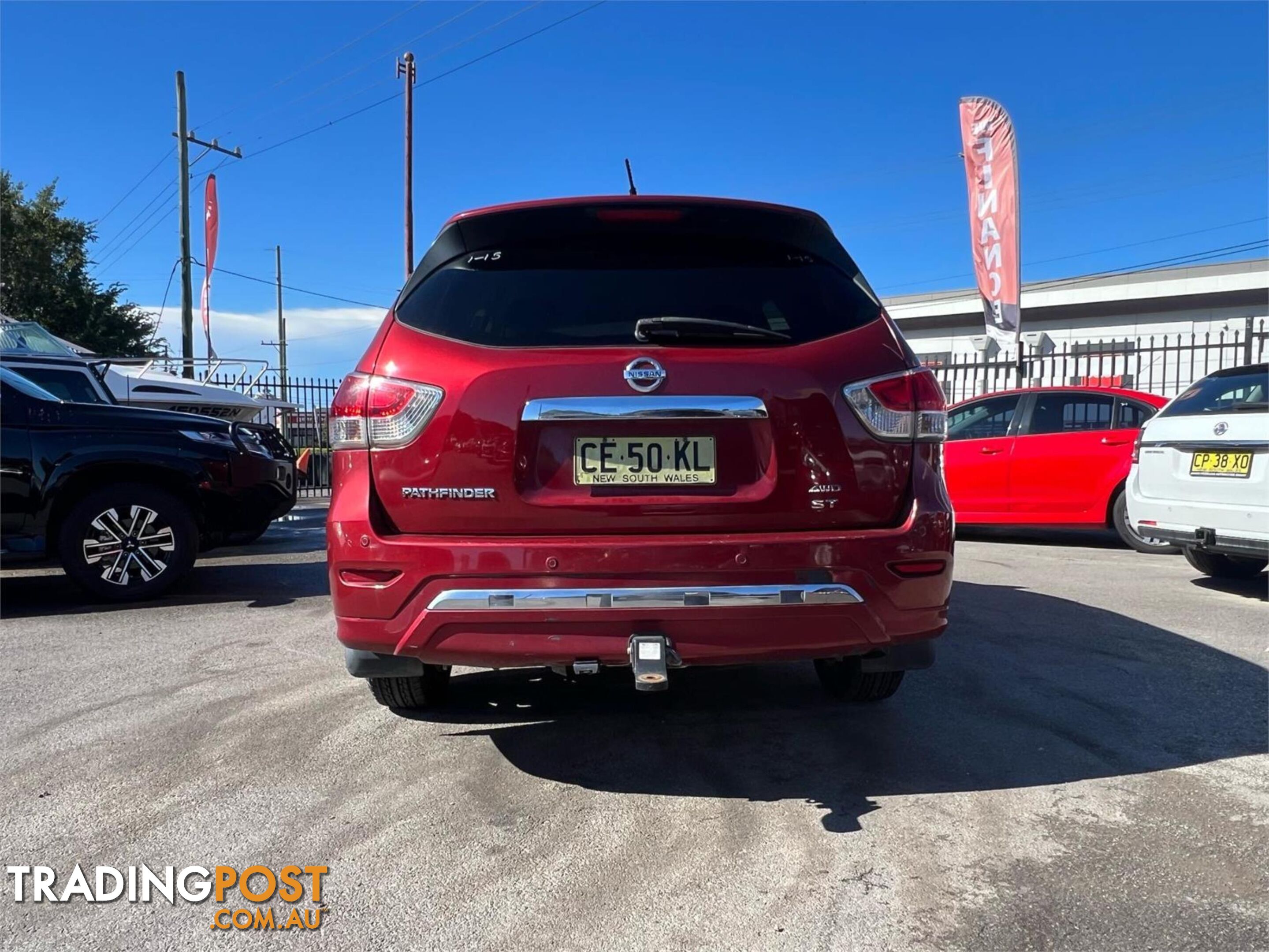 2013 NISSAN PATHFINDER ST(4X4) R52 4D WAGON