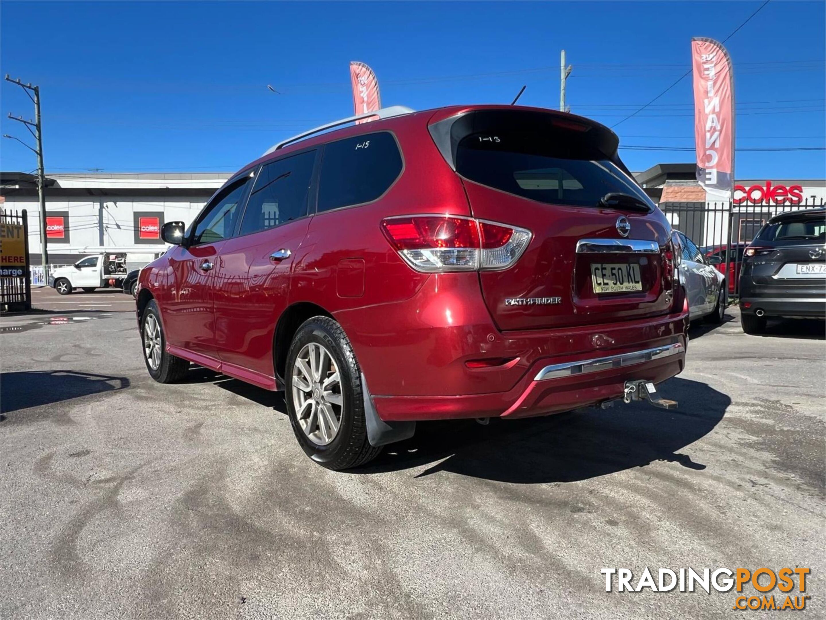 2013 NISSAN PATHFINDER ST(4X4) R52 4D WAGON