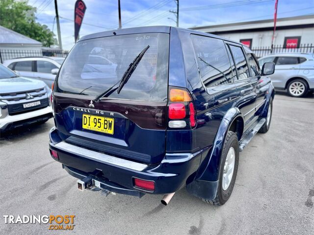 2003 MITSUBISHI CHALLENGER XS PAMY03 4D WAGON