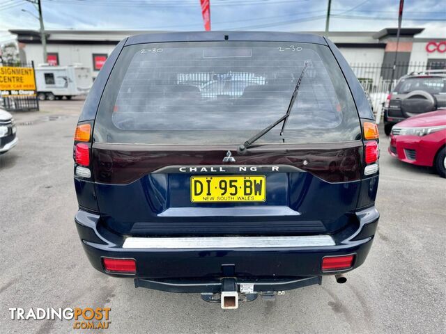 2003 MITSUBISHI CHALLENGER XS PAMY03 4D WAGON