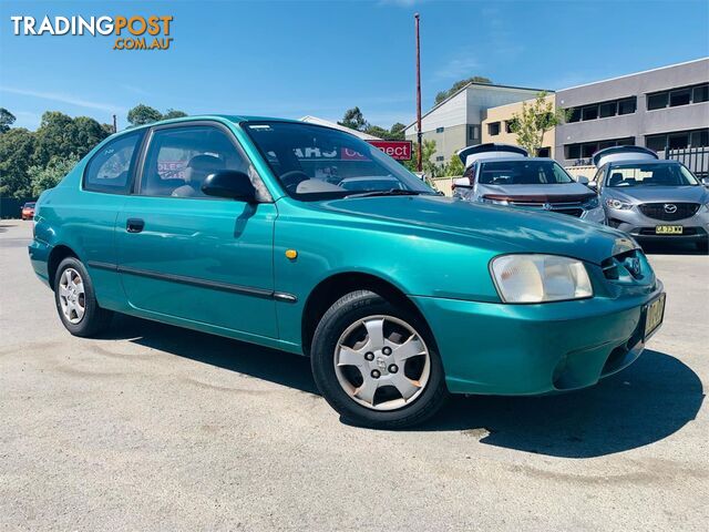 2000 HYUNDAI ACCENT GL LC 3D HATCHBACK