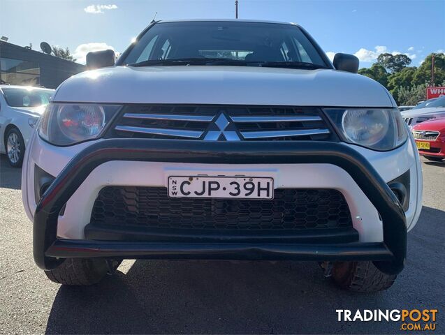 2013 MITSUBISHI TRITON GLX MNMY12 DOUBLE CAB UTILITY