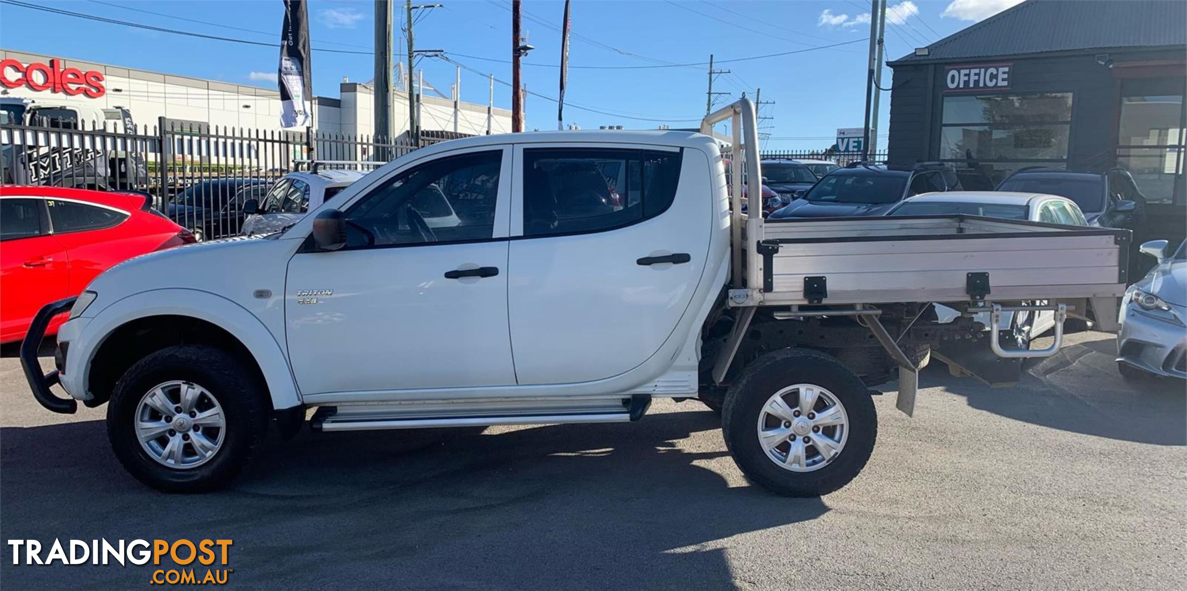 2013 MITSUBISHI TRITON GLX MNMY12 DOUBLE CAB UTILITY