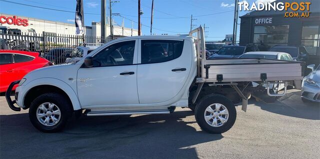 2013 MITSUBISHI TRITON GLX MNMY12 DOUBLE CAB UTILITY