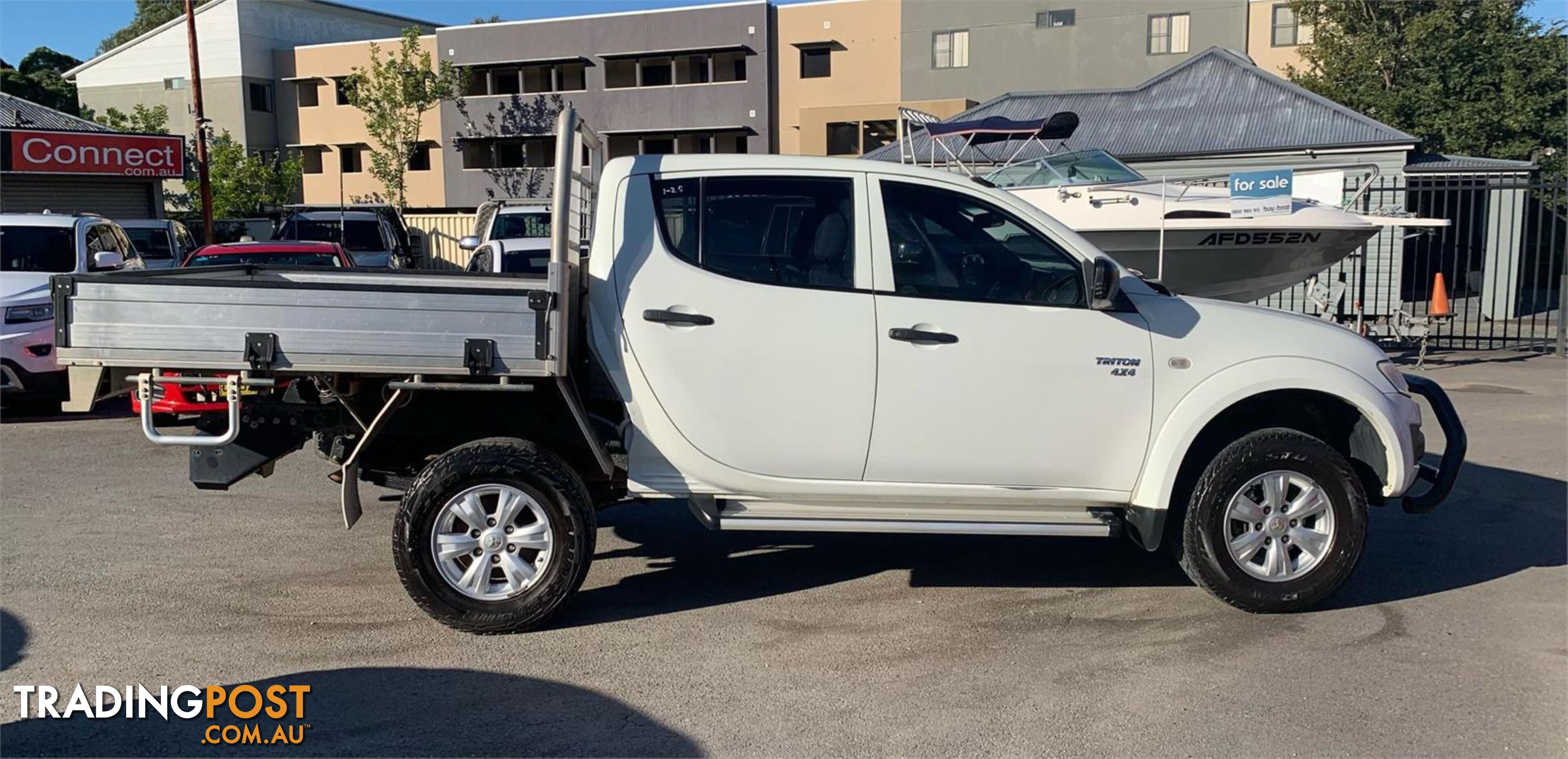 2013 MITSUBISHI TRITON GLX MNMY12 DOUBLE CAB UTILITY