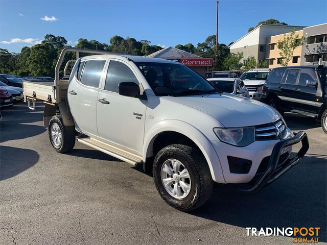 2013 MITSUBISHI TRITON GLX MNMY12 DOUBLE CAB UTILITY