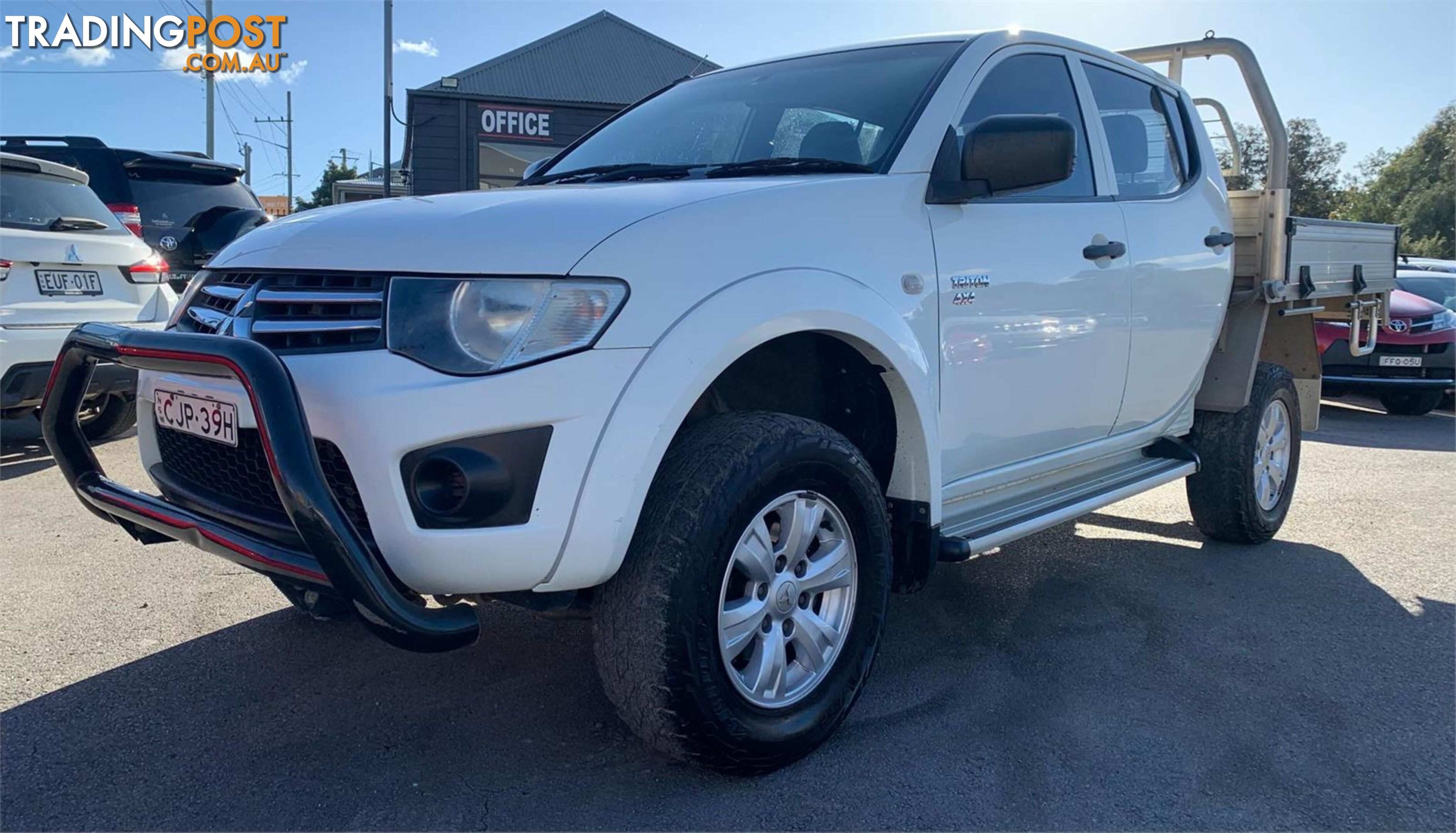 2013 MITSUBISHI TRITON GLX MNMY12 DOUBLE CAB UTILITY