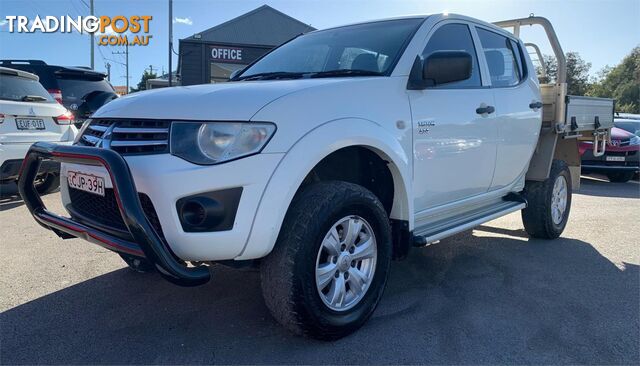 2013 MITSUBISHI TRITON GLX MNMY12 DOUBLE CAB UTILITY