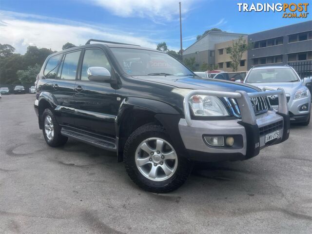 2005 TOYOTA LANDCRUISER PRADOGXL(4X4) KZJ120R 4D WAGON