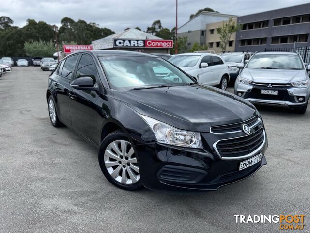 2016 HOLDEN CRUZE EQUIPE JHMY16 5D HATCHBACK