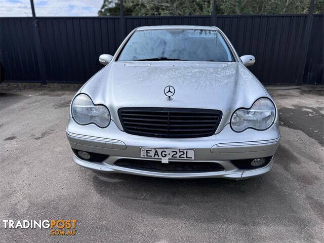 2001 MERCEDES-BENZ C320 ELEGANCE W203 4D SEDAN