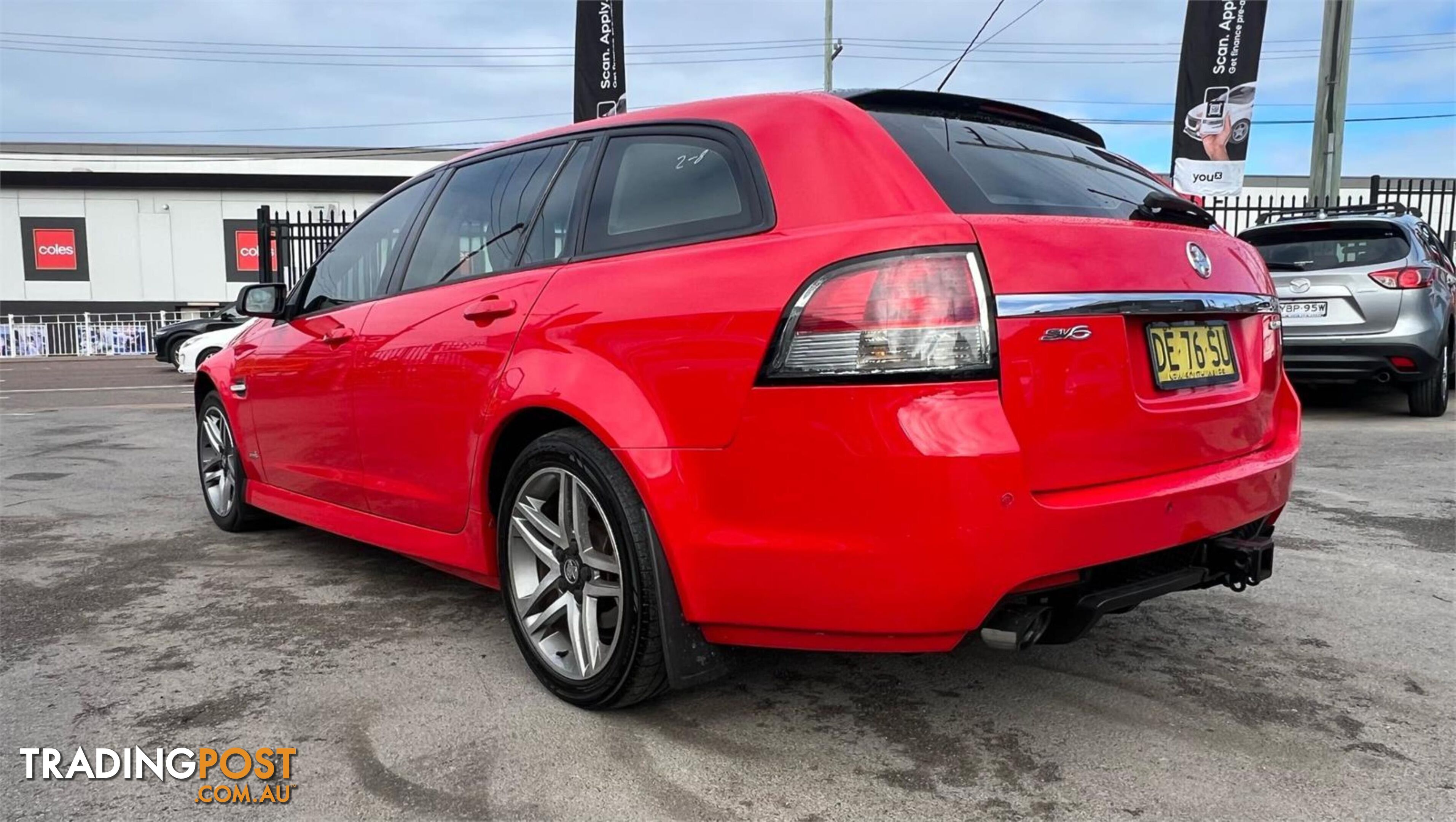 2011 HOLDEN COMMODORE SV6 VEII 4D SPORTWAGON