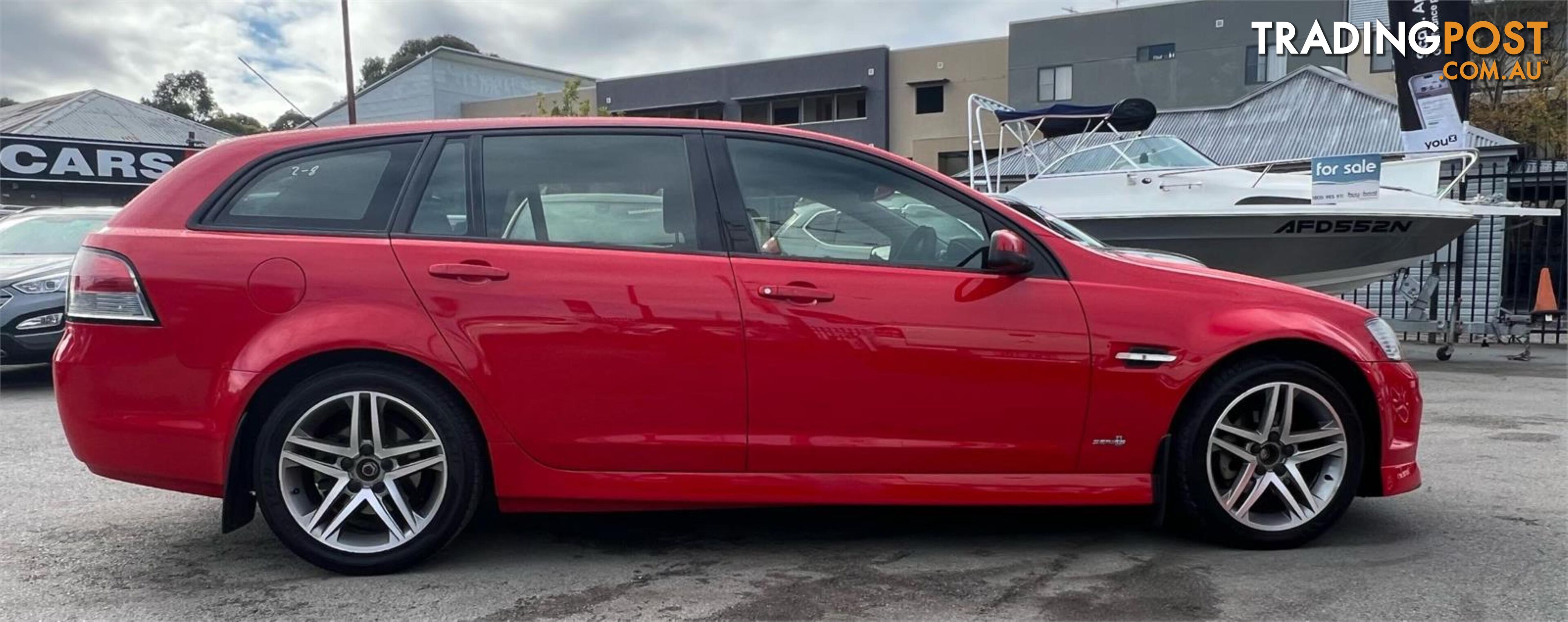 2011 HOLDEN COMMODORE SV6 VEII 4D SPORTWAGON