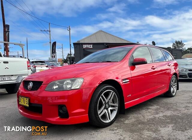 2011 HOLDEN COMMODORE SV6 VEII 4D SPORTWAGON