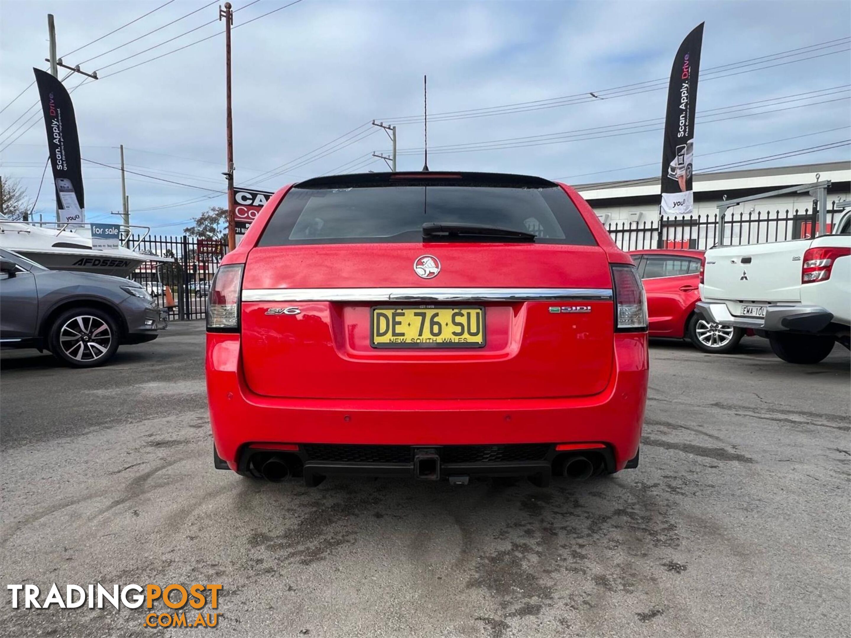 2011 HOLDEN COMMODORE SV6 VEII 4D SPORTWAGON