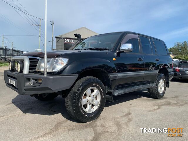 2002 TOYOTA LANDCRUISER GXV(4X4) HDJ100R 4D WAGON