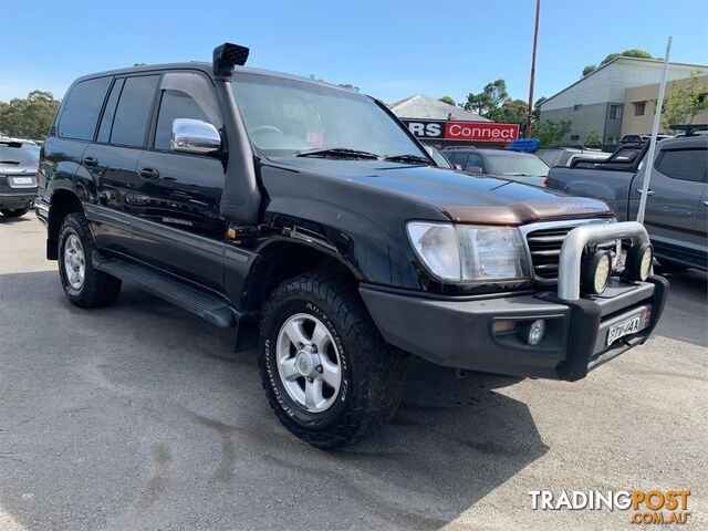 2002 TOYOTA LANDCRUISER GXV(4X4) HDJ100R 4D WAGON