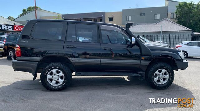 2002 TOYOTA LANDCRUISER GXV(4X4) HDJ100R 4D WAGON