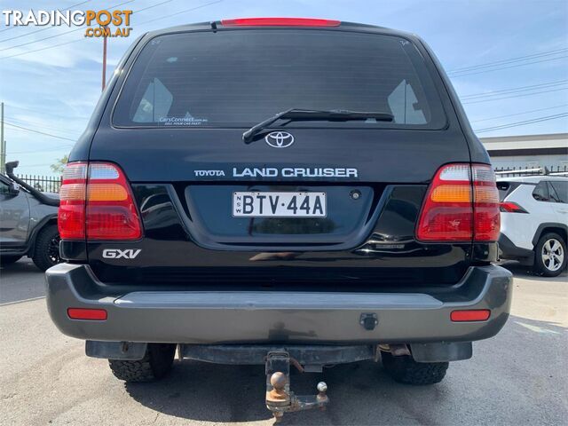 2002 TOYOTA LANDCRUISER GXV(4X4) HDJ100R 4D WAGON