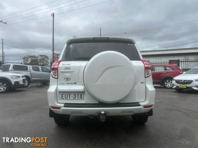 2012 TOYOTA RAV4 CRUISER(4X4) ACA33R08UPGRADE 4D WAGON