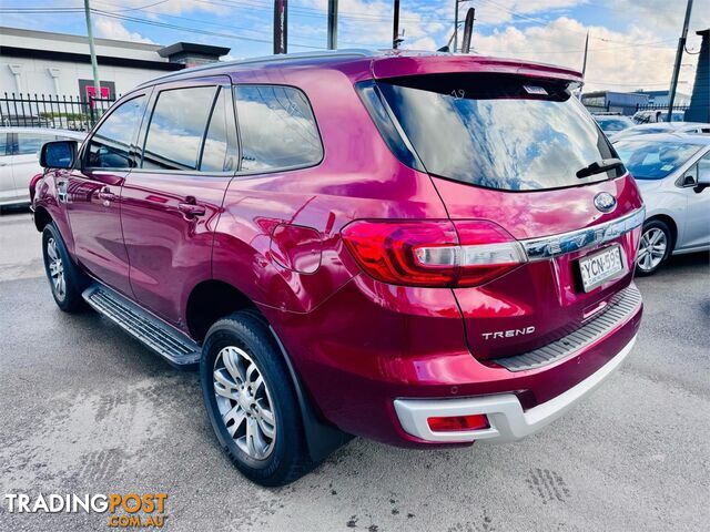 2015 FORD EVEREST TREND UA 4D WAGON