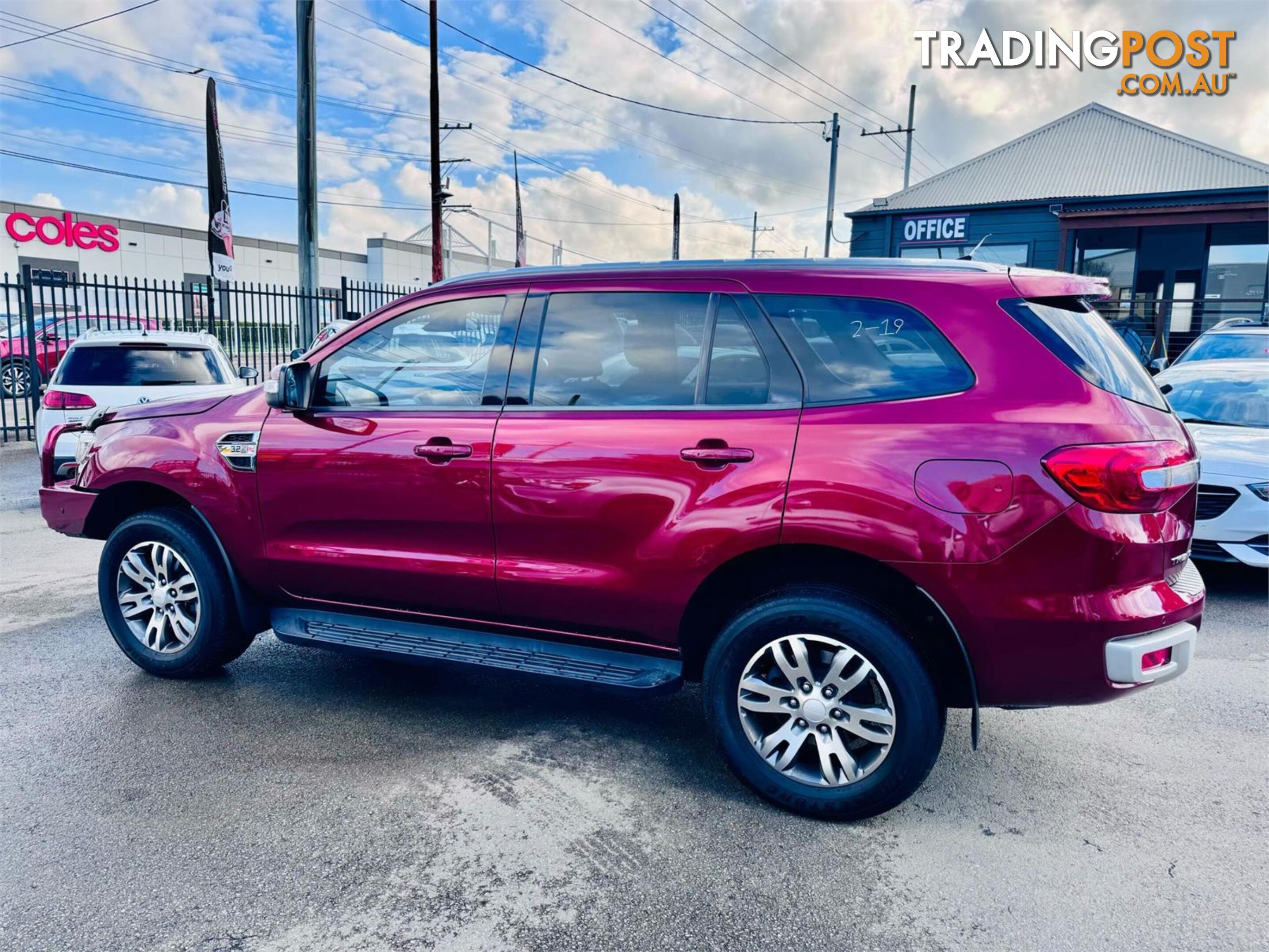 2015 FORD EVEREST TREND UA 4D WAGON