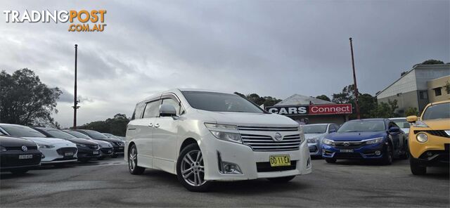 2011 NISSAN ELGRAND RIDER E52 4D WAGON
