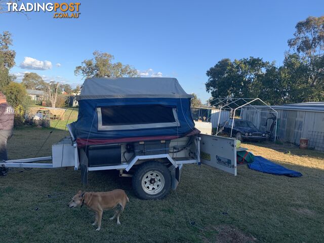 Solid Homemade Camper Trailer Very Good Condition