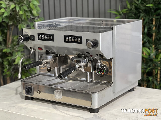 VIBIEMME VBM MINIMAX COMPACT 2 GROUP ESPRESSO COFFEE MACHINE GREY CAFE COMMERCIAL