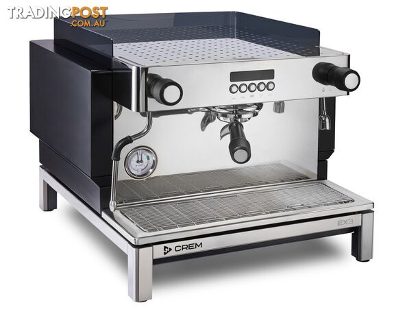 EXPOBAR CREM EX3 COMPACT 1 GROUP ESPRESSO COFFEE MACHINE BRAND NEW BLACK HIGH CUP