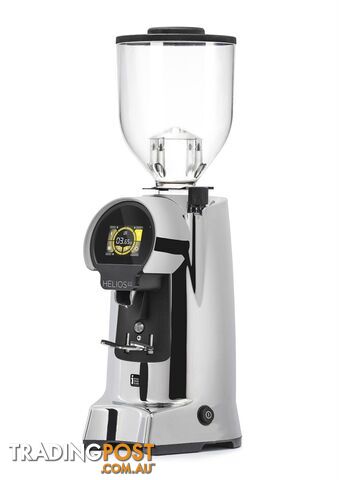 EUREKA HELIOS 65 ESPRESSO COFFEE GRINDER BRAND NEW CHROME CAFE COMMERCIAL BARISTA RESTAURANT