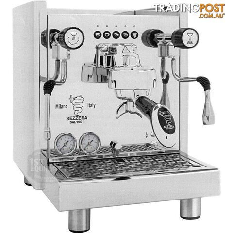 BEZZERA BZ16 1 GROUP ESPRESSO COFFEE MACHINE BRAND NEW STAINLESS