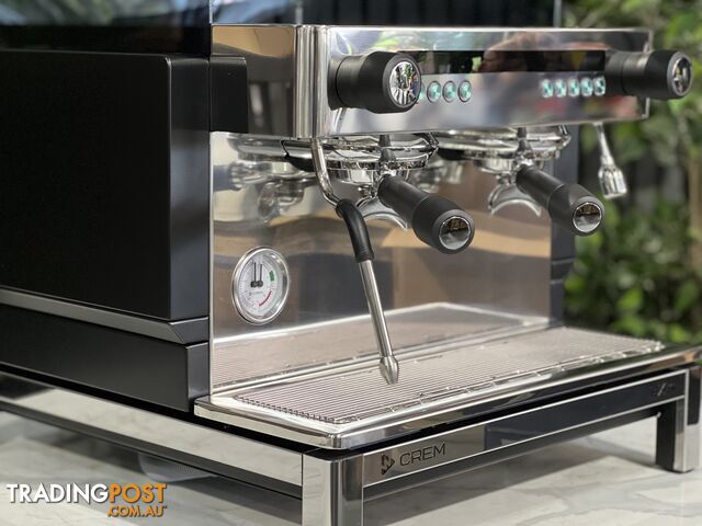 EXPOBAR CREM EX3 COMPACT 2 GROUP ESPRESSO COFFEE MACHINE BRAND NEW BLACK