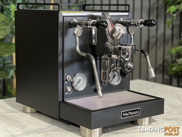 LA PAVONI CELLINI EVO V2 1 GROUP BRAND NEW BLACK ESPRESSO COFFEE MACHINE