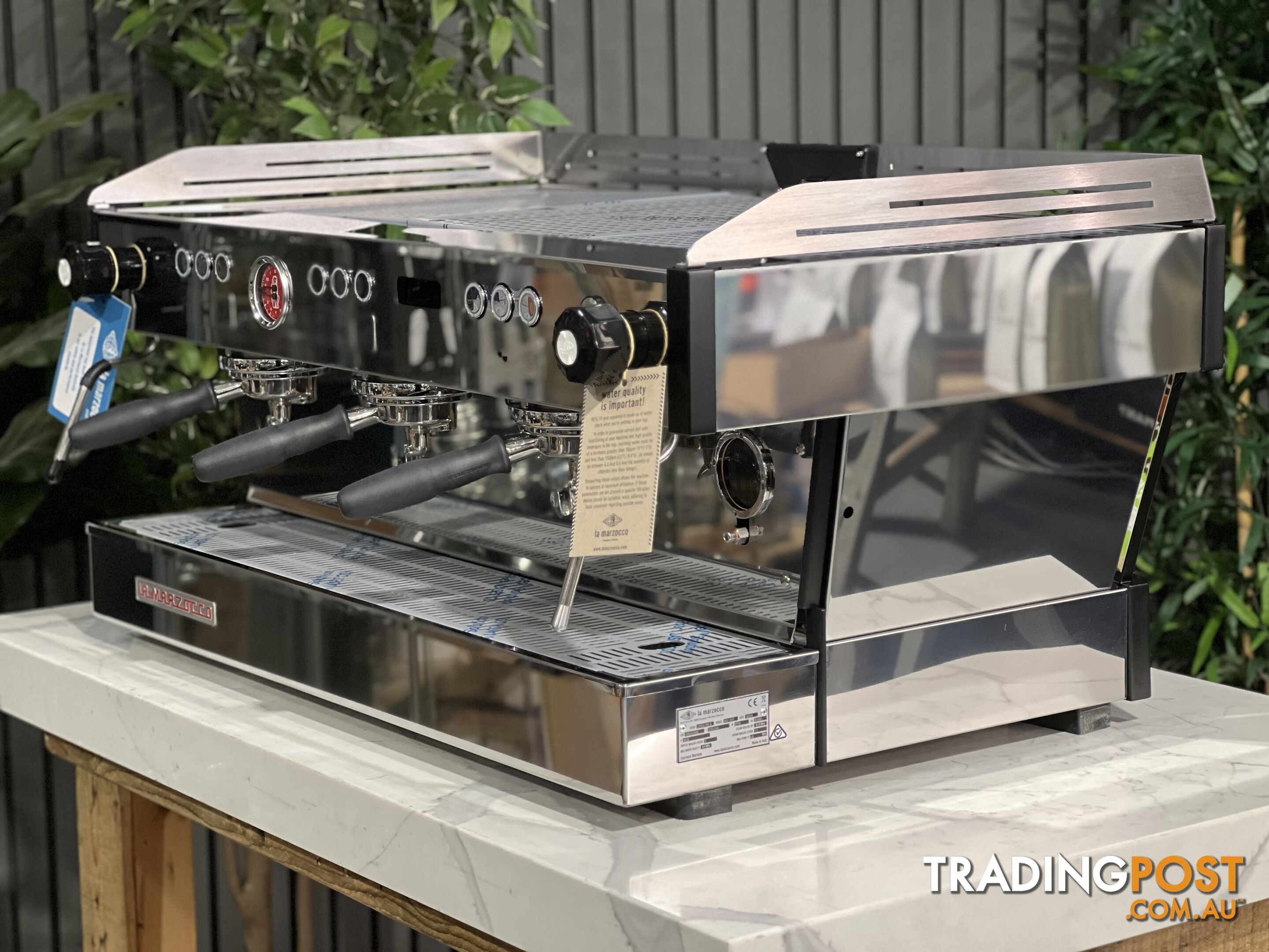 LA MARZOCCO LINEA PB 3 GROUP BRAND NEW STAINLESS ESPRESSO COFFEE MACHINE CAFE COMMERCIAL BARISTA