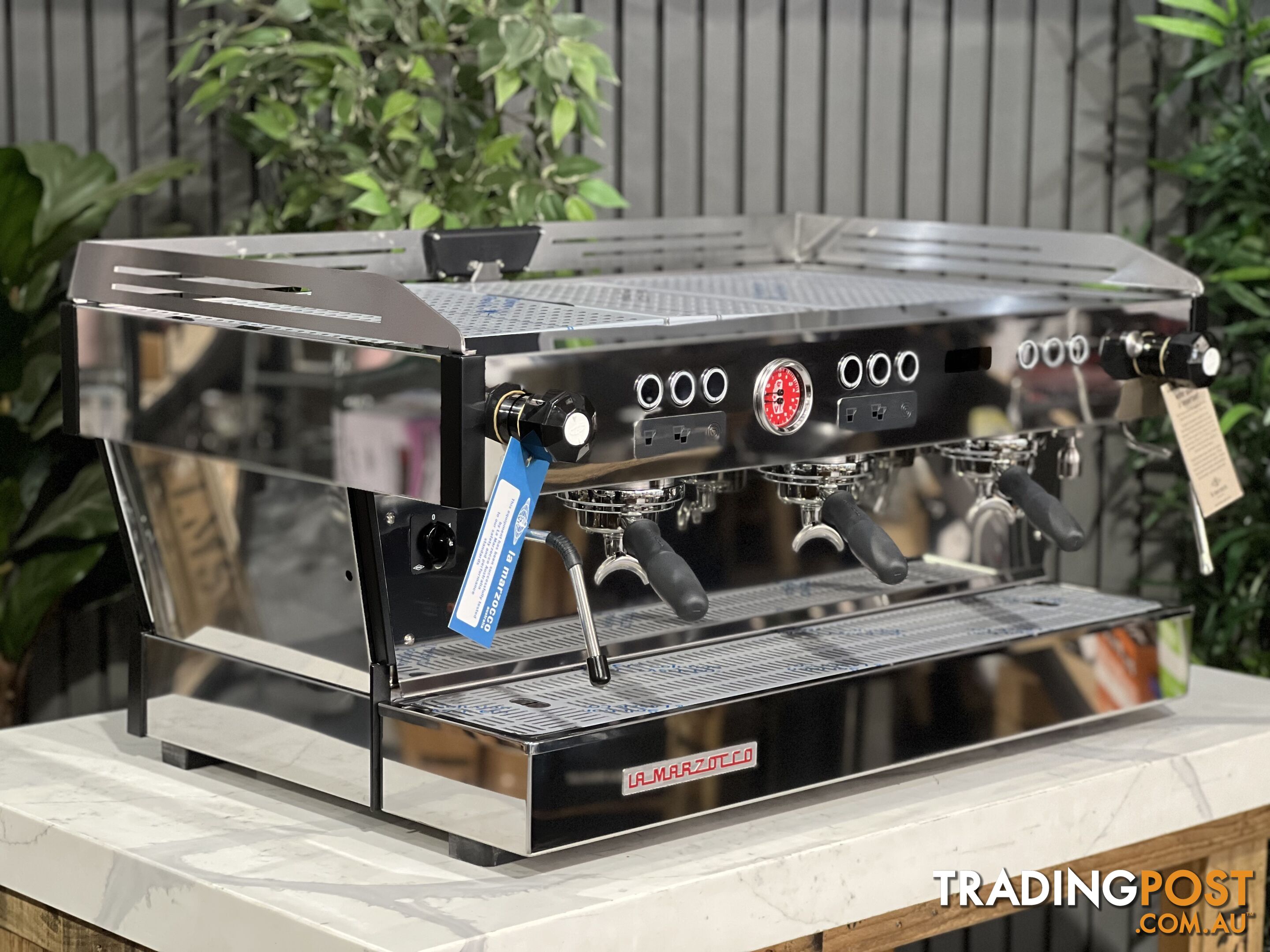 LA MARZOCCO LINEA PB 3 GROUP BRAND NEW STAINLESS ESPRESSO COFFEE MACHINE CAFE COMMERCIAL BARISTA