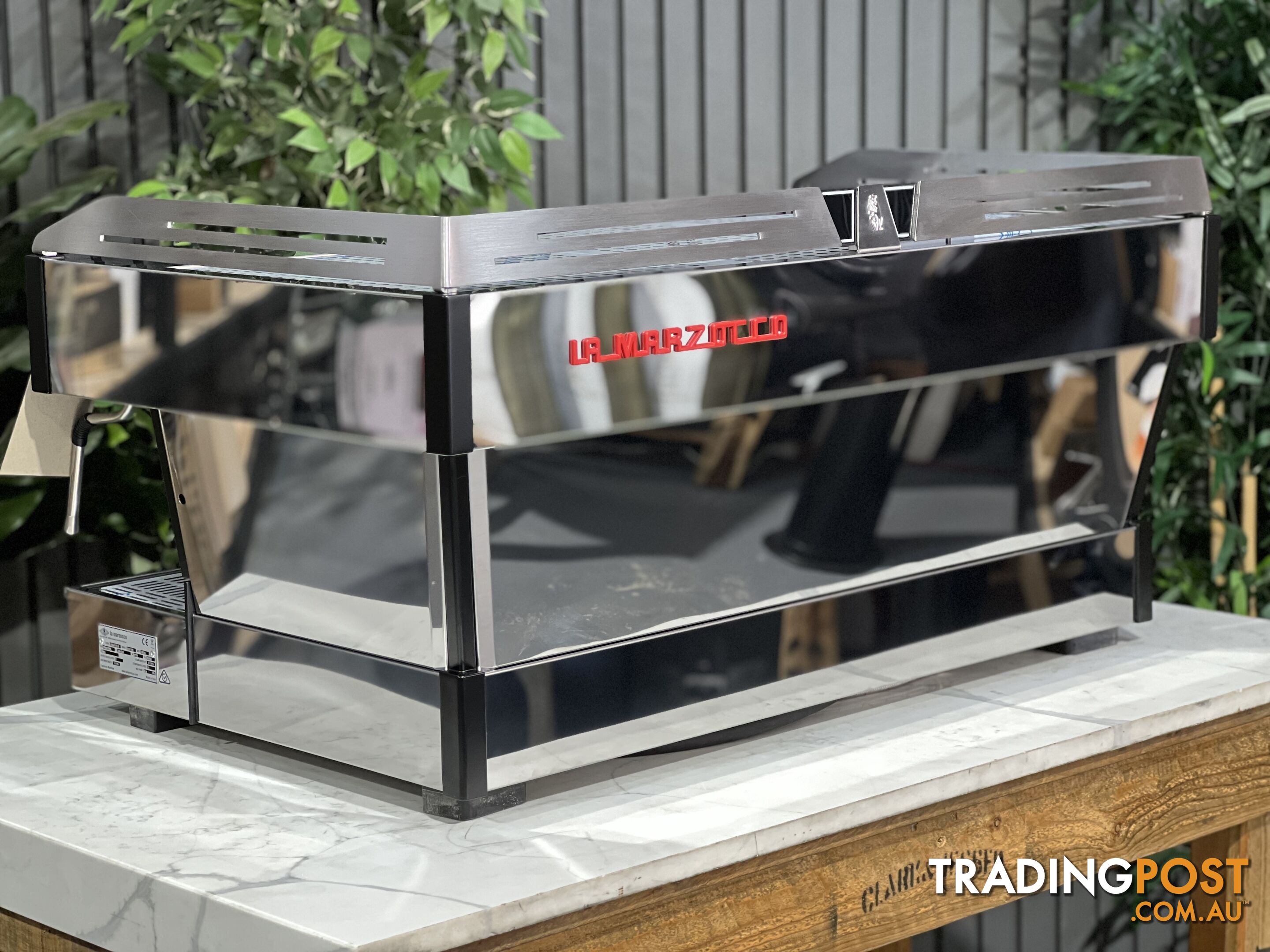 LA MARZOCCO LINEA PB 3 GROUP BRAND NEW STAINLESS ESPRESSO COFFEE MACHINE CAFE COMMERCIAL BARISTA