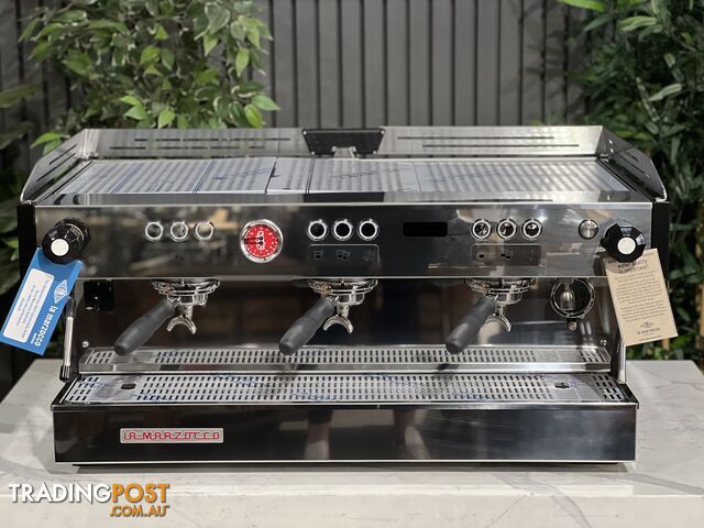 LA MARZOCCO LINEA PB 3 GROUP BRAND NEW STAINLESS ESPRESSO COFFEE MACHINE CAFE COMMERCIAL BARISTA