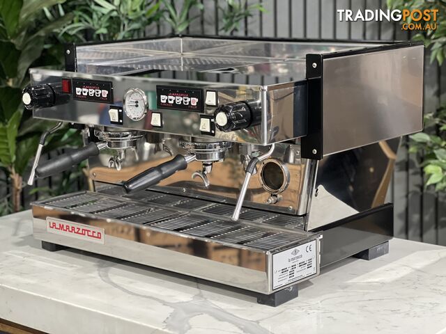 LA MARZOCCO LINEA CLASSIC 2 GROUP ESPRESSO COFFEE MACHINE STAINLESS COMMERCIAL CAFE