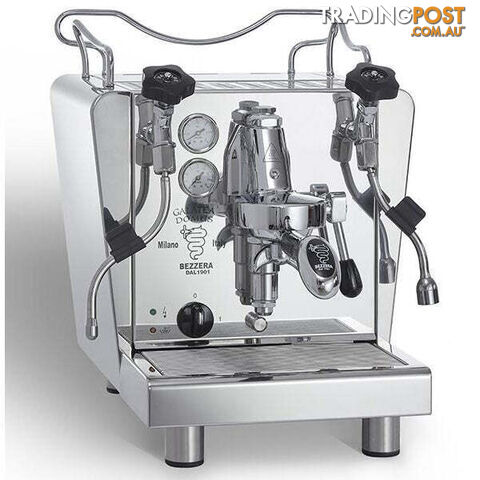 BEZZERA DOMUS GALATEA 1 GROUP ESPRESSO COFFEE MACHINE BRAND NEW STAINLESS DOMESTIC LATTE