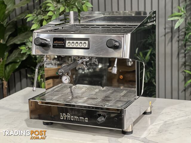 FIAMMA ATLANTIC 1 GROUP ESPRESSO COFFEE MACHINE STAINLESS HIGH CUP COMMERCIAL CAFE