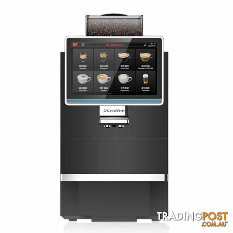 DR COFFEE BREAK PLUS FULLY AUTOMATIC BRAND NEW BLACK OFFICE DOMESTIC LATTE