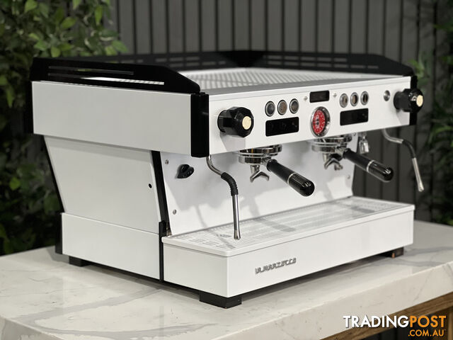 LA MARZOCCO LINEA PB 2 GROUP BLACK & WHITE ESPRESSO COFFEE MACHINE CAFE LATTE