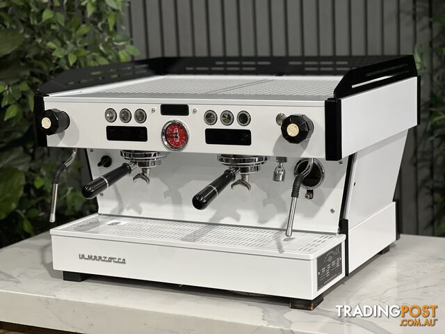 LA MARZOCCO LINEA PB 2 GROUP BLACK & WHITE ESPRESSO COFFEE MACHINE CAFE LATTE