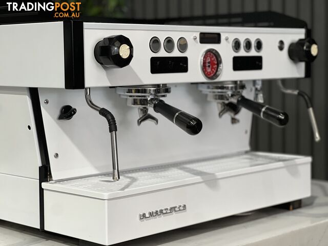 LA MARZOCCO LINEA PB 2 GROUP BLACK & WHITE ESPRESSO COFFEE MACHINE CAFE LATTE