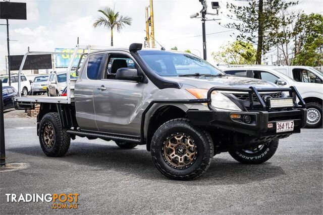 2012 MAZDA BT-50 XT  CAB CHASSIS