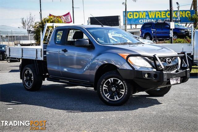 2012 MAZDA BT-50 XT  CAB CHASSIS