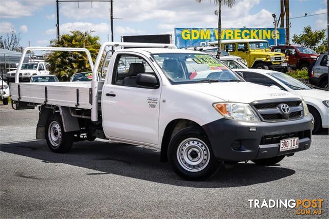 2007 TOYOTA HILUX WORKMATE  CAB CHASSIS