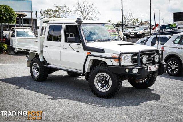 2014 TOYOTA LANDCRUISER GXL  CAB CHASSIS